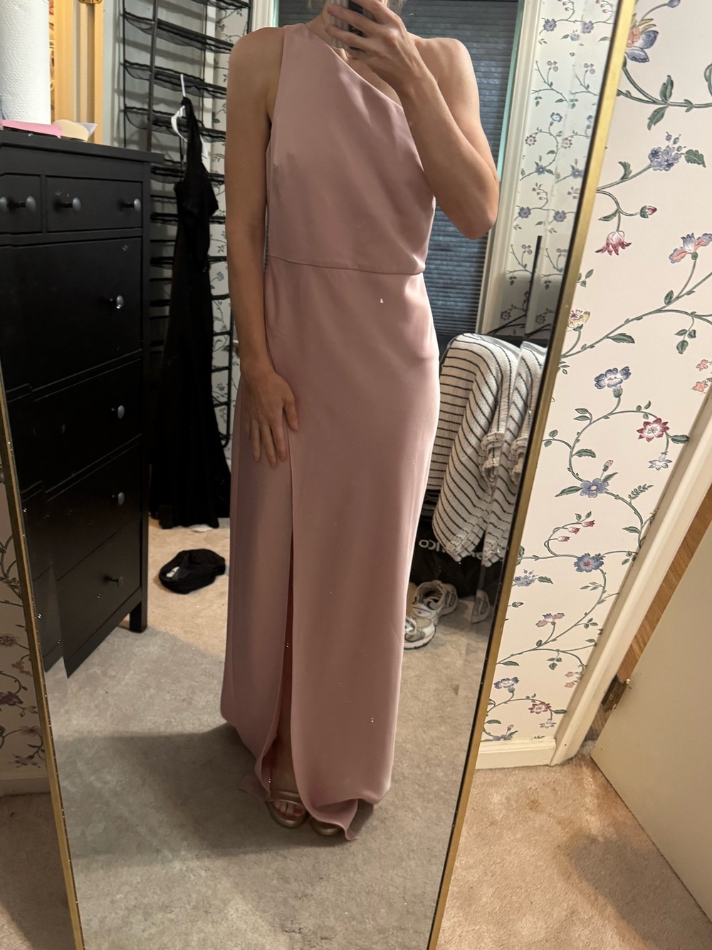 Dylan Satin Charmeuse Maxi Dress